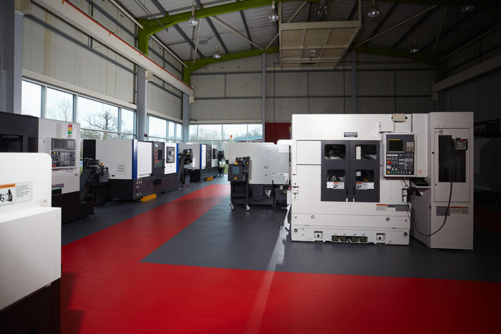 T W Ward CNC Redditch Showroom interior