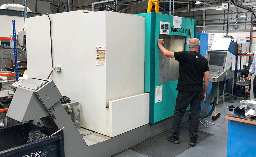 USED DECKEL MAHO DMC103V Open Fronted Vertical Machining Centre – TWW Cat 7826