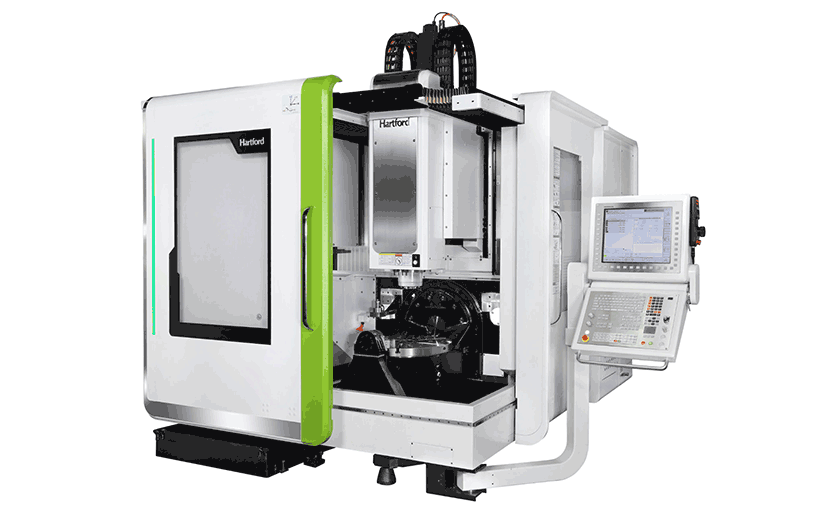 Hartford 5A-65E 5-Axis Open Fronted Type Vertical Machining Centre