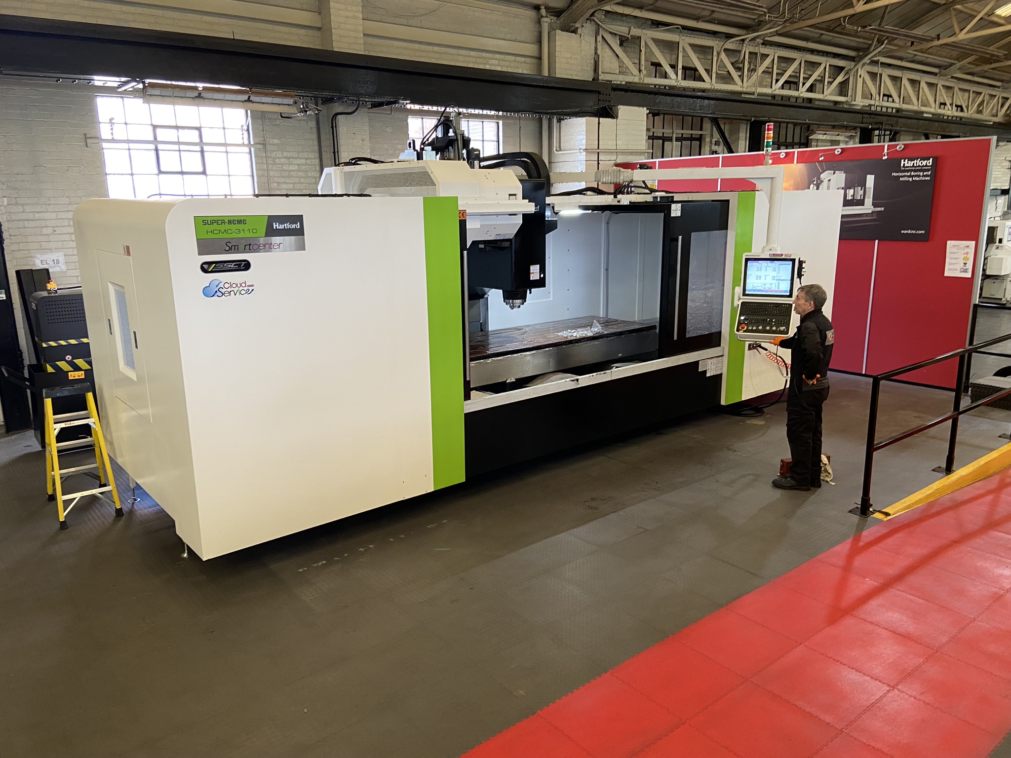 Hartford CNC Machine tool in the Ward CNC showroom