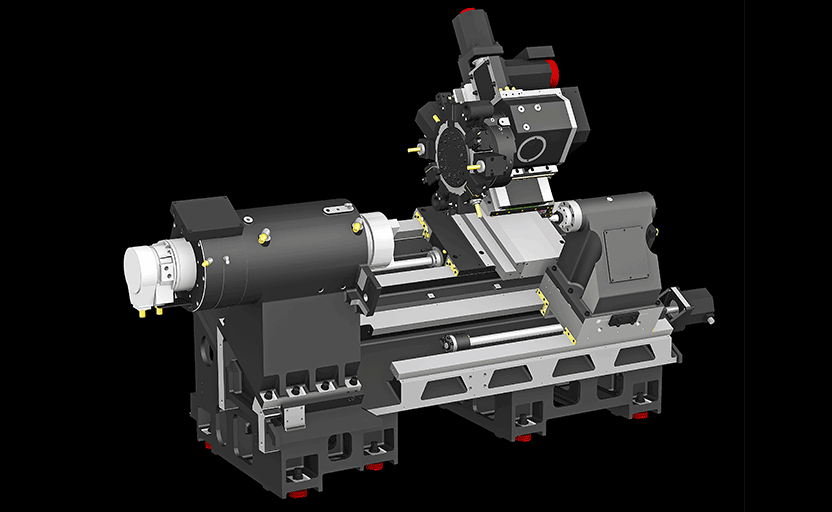 Hyundai-Wia HD2600SY Slant Bed, Y-Axis CNC Lathe with Sub Spindle