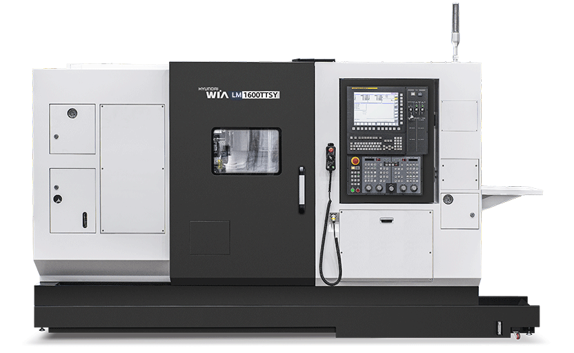 Hyundai-Wia LM1600TTSY Slant Bed, Y-Axis CNC Lathe with Twin Spindle & Twin Turrets