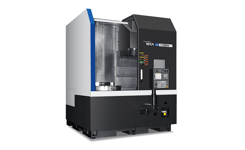 Hyundai-Wia LV1100RM.LM Compact Type CNC Vertical Lathe with C-Axis & Driven Tools