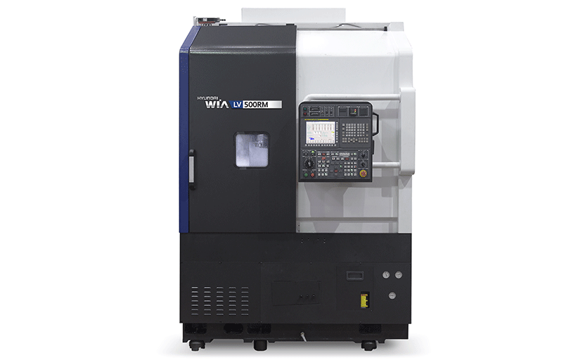 Hyundai-Wia LV500RM.LM Compact Type CNC Vertical Lathe with C-Axis & Driven Tools