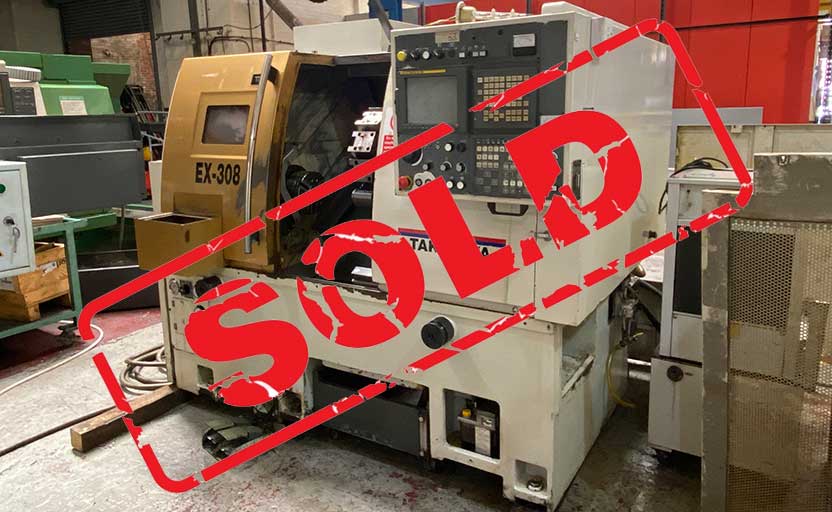 USED Takisawa Taiwan EX-308 3-Axis Slant Bed Universal CNC Lathe – TWW Cat 7985