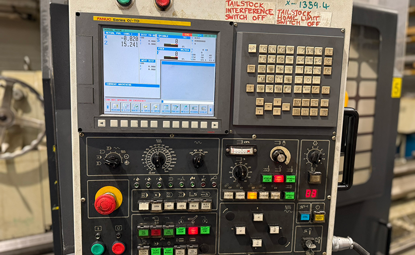 USED Proking BN70 x 5000 Flat Bed CNC Lathe – TWW Cat 8026