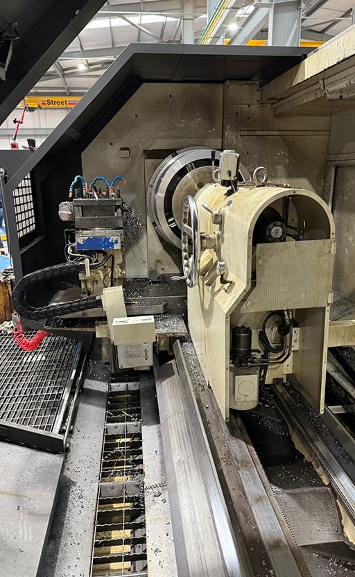 USED Proking BN70 x 5000 Flat Bed CNC Lathe – TWW Cat 8026