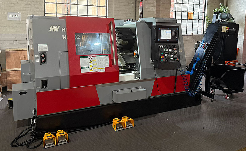 NEWAY NL502 Slant Bed 2-Axis CNC Lathe – TWW Cat 8010