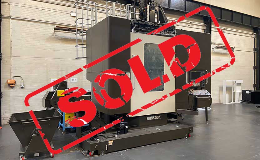 USED Hankook VTB125E 2-Axis Ram Type Vertical Boring & Turning Machine – TWW Cat 7459