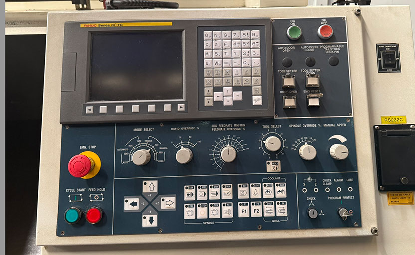 USED FEELER FTC30 Slant Bed 2-Axis CNC Lathe – TWW Cat 8053