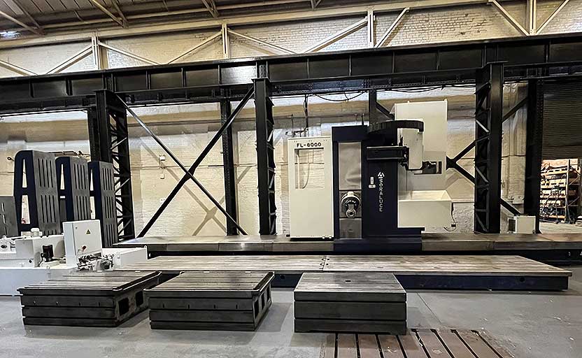 USED SORALUCE FL8000 Travelling Column Floor Type Milling Machine – TWW Cat 8070
