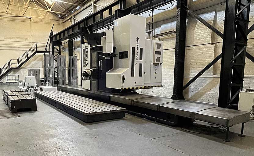 USED SORALUCE FL8000 Travelling Column Floor Type Milling Machine – TWW Cat 8070
