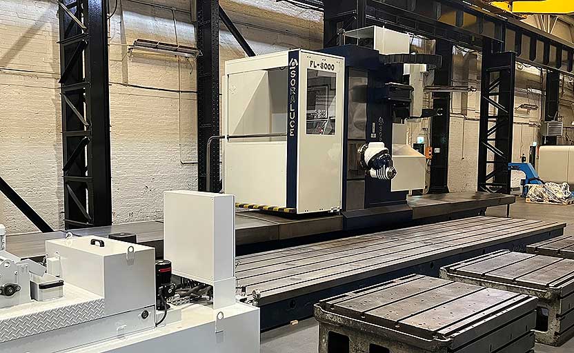 USED SORALUCE FL8000 Travelling Column Floor Type Milling Machine – TWW Cat 8070