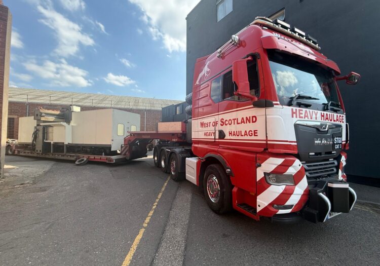 Hartford PRO 4210 Double Column Machining Centre Delivered to Watson Cranes in Ayrshire, Scotland