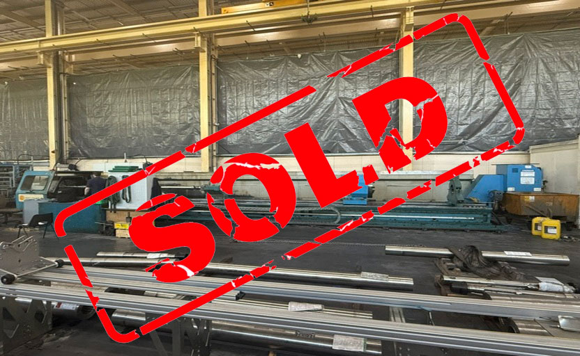 USED Binns and Berry Data 1000 x 12m Long Bed CNC Lathe